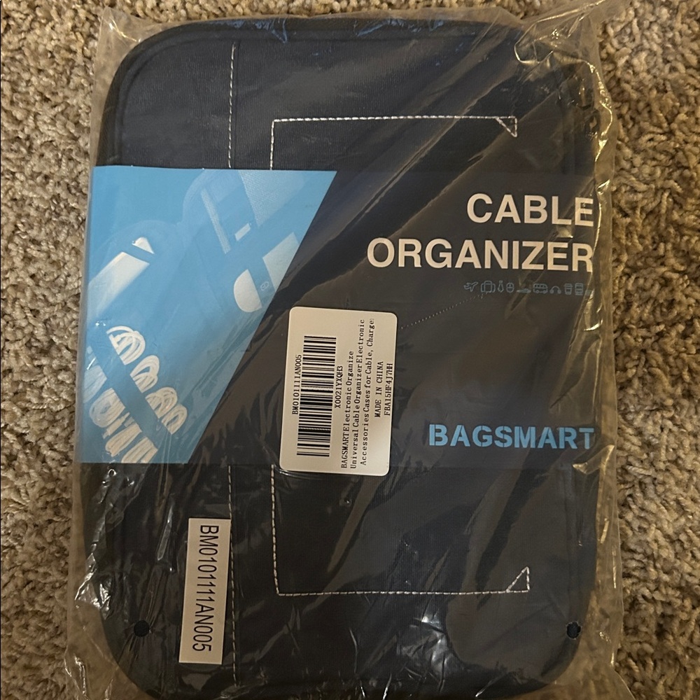 BAGSMART Black Cable Organizer